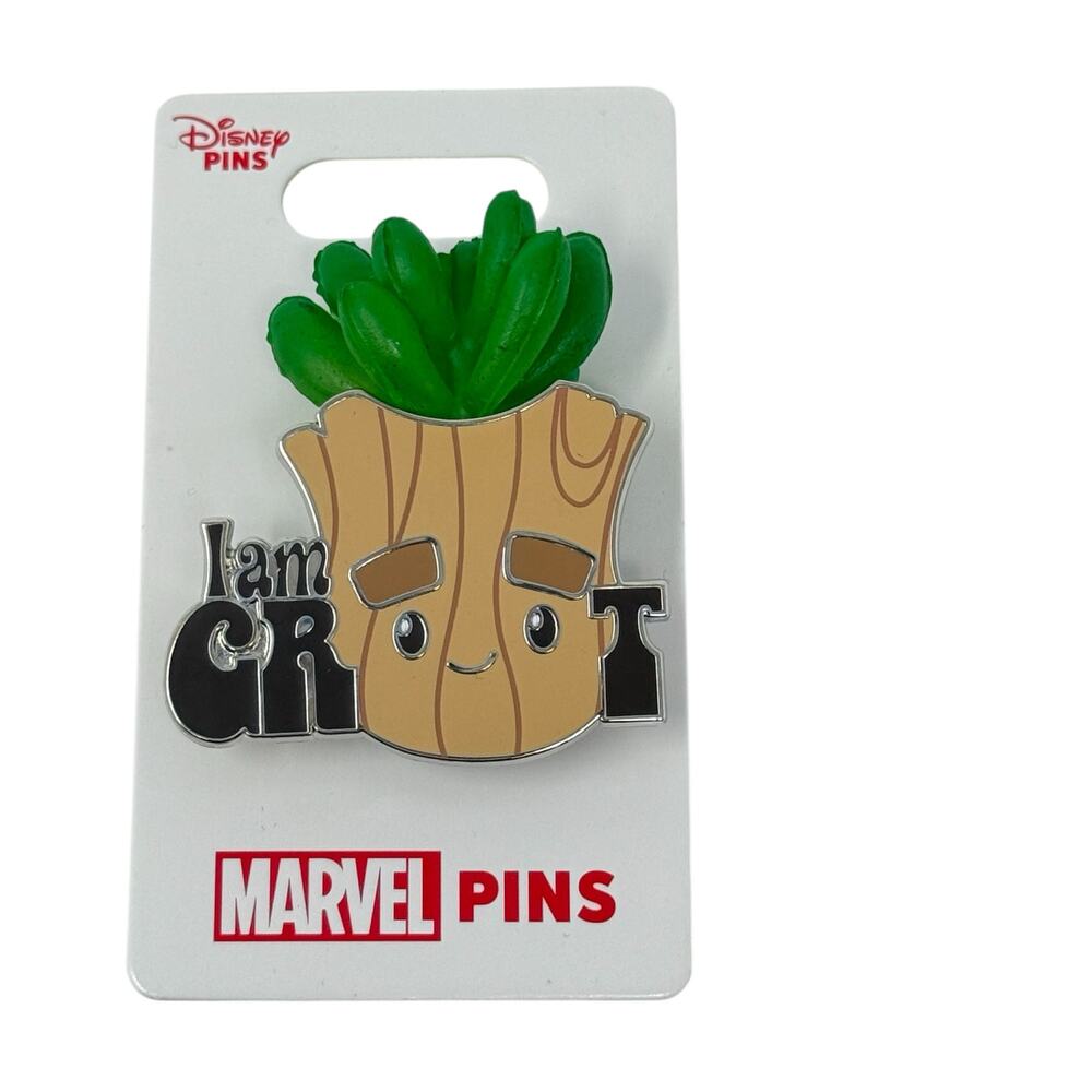 Disney  I Am Groot Guardians Of The Galaxy Succulent Marvel Pin Collectable